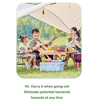 Mycolio Disinfectant Wipes are suitable for camping. Mycolio Disinfectant Wipes are suitable for camping.